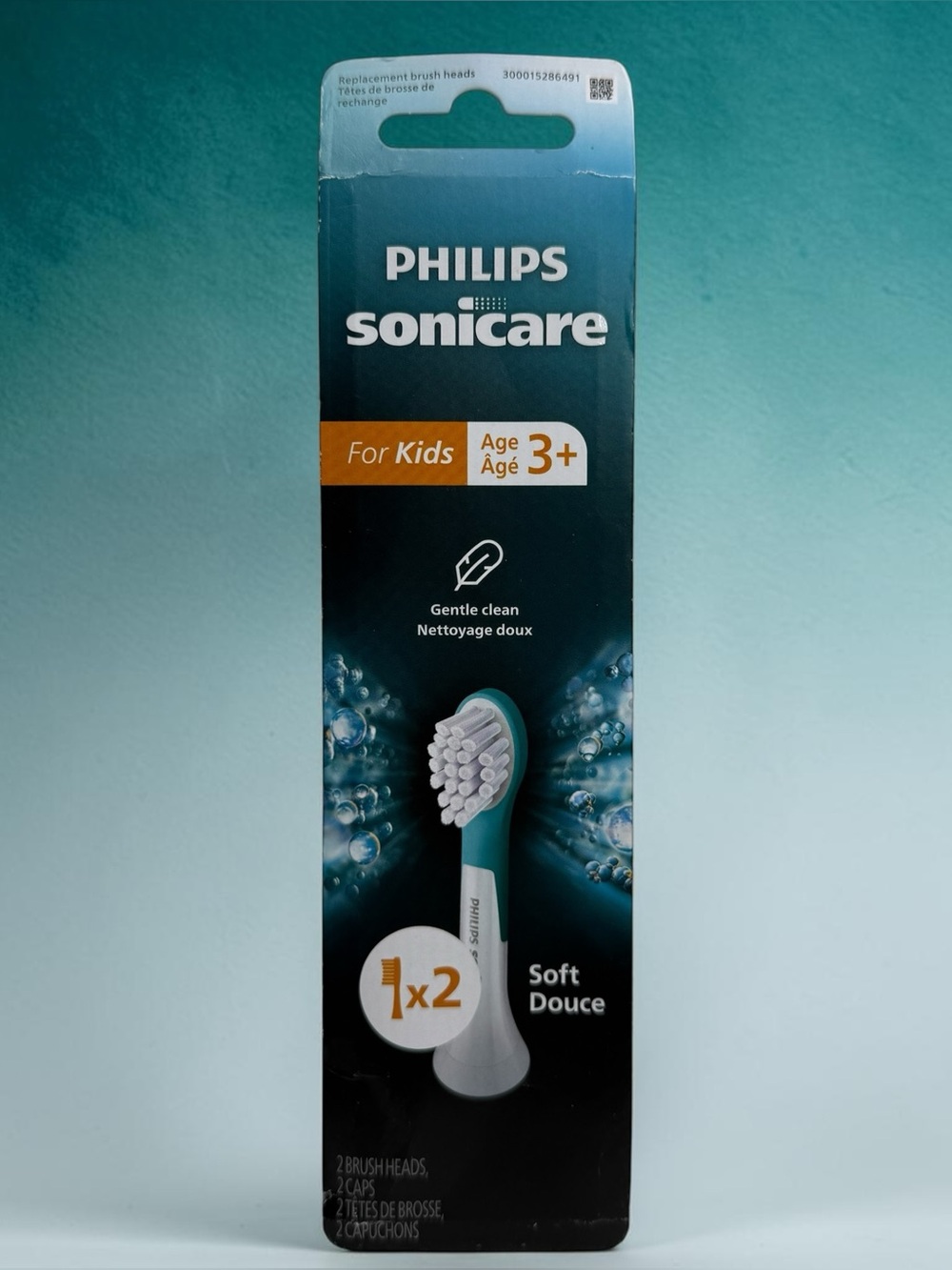 Philips Sonicare Kids‎ HX6032/94 Compact Toothbrush Heads 2 Pack Genuine